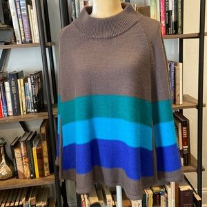 Warm and Comfy Poncho in Attractive Colors!
